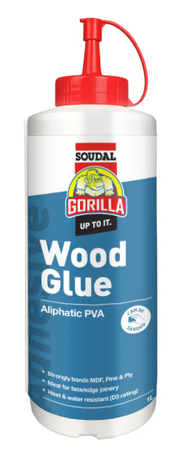 Gorilla Aliphatic PVA Wood Glue 250ml
