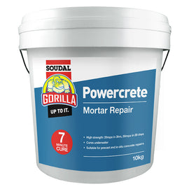Powercrete 7 min Cure Repair Mortar 10KG