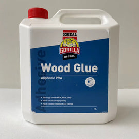 Gorilla Aliphatic PVA Wood Glue 4Lt
